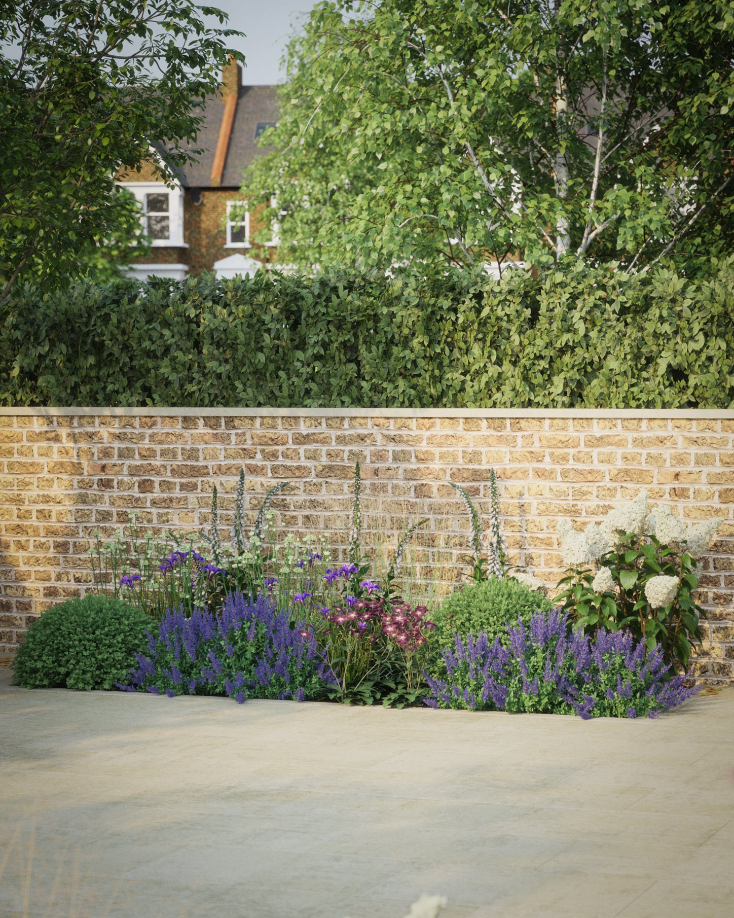 Soto House Border Partial Wide Soto Gardens